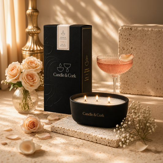 Blushing Rosé Candle