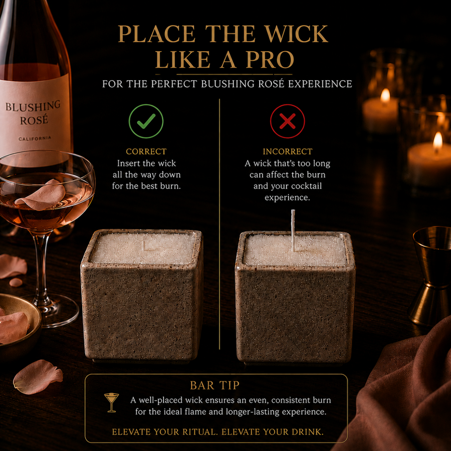Blushing Rosé Candle