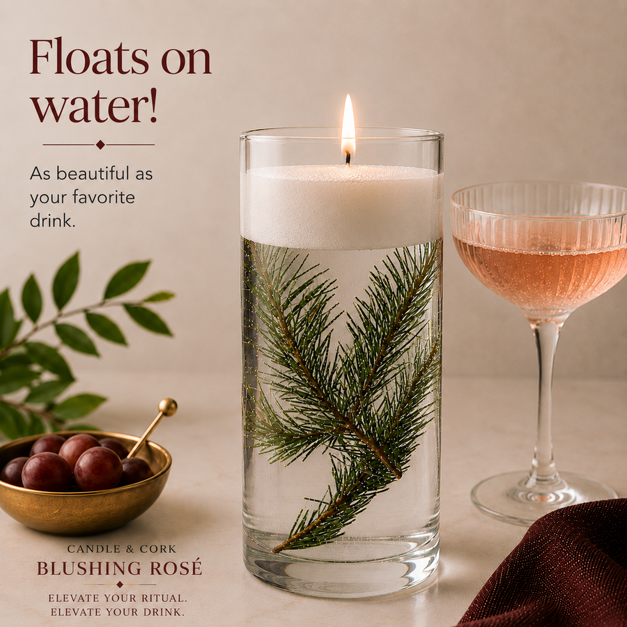 Blushing Rosé Candle