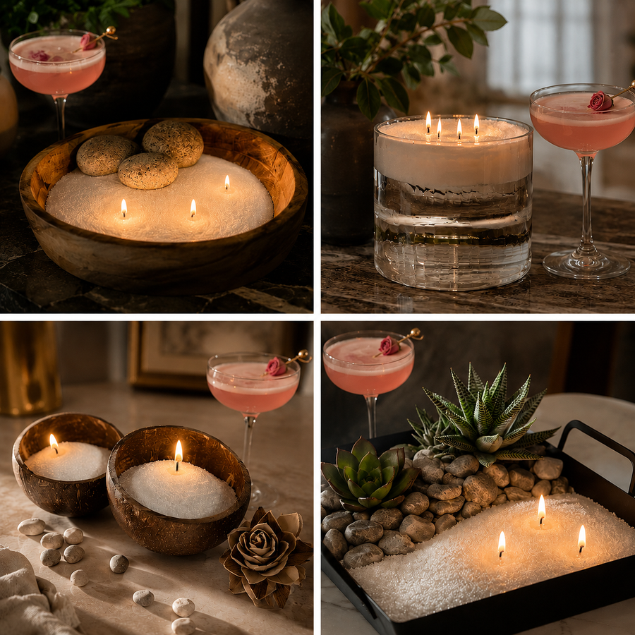Blushing Rosé Candle